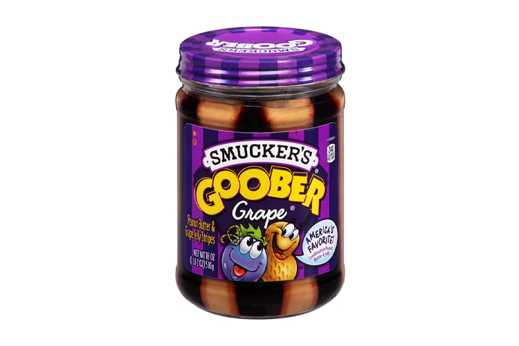 Smuckers Goober 花生酱 葡萄果冻条纹 Jiada