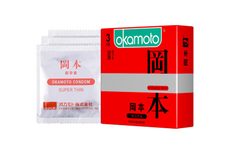 OKAMOTO CONDOMS-3 PIECES (RED)