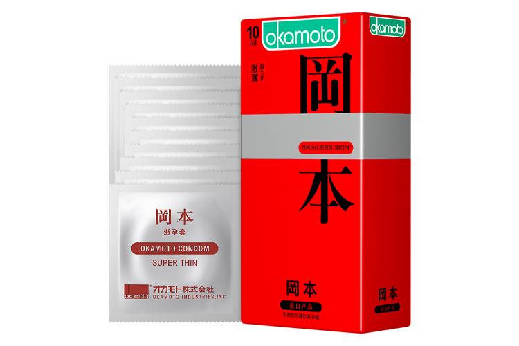 OKAMOTO CONDOMS-10 PCS (RED)