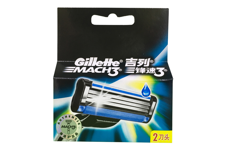 GILLETTE FRONT SPEED ​​3 BLADE (2 KNIVES)