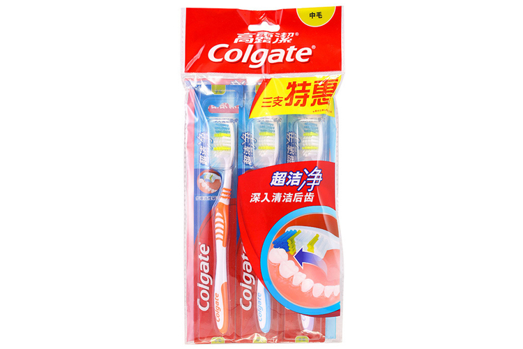 COLGATE TOOTHBRUSH 3PCS