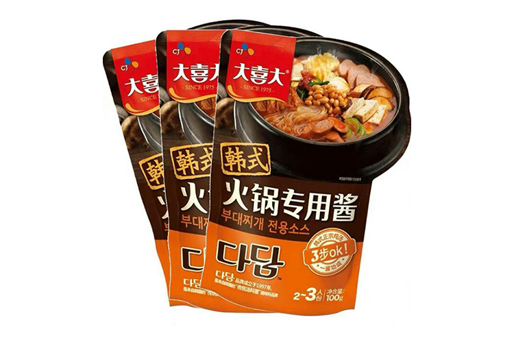 大喜大韩式火锅专用酱100G
